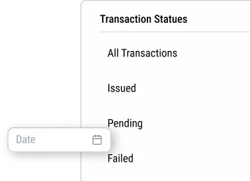 Horizon merchant management system with advanced search and filtering capabilities