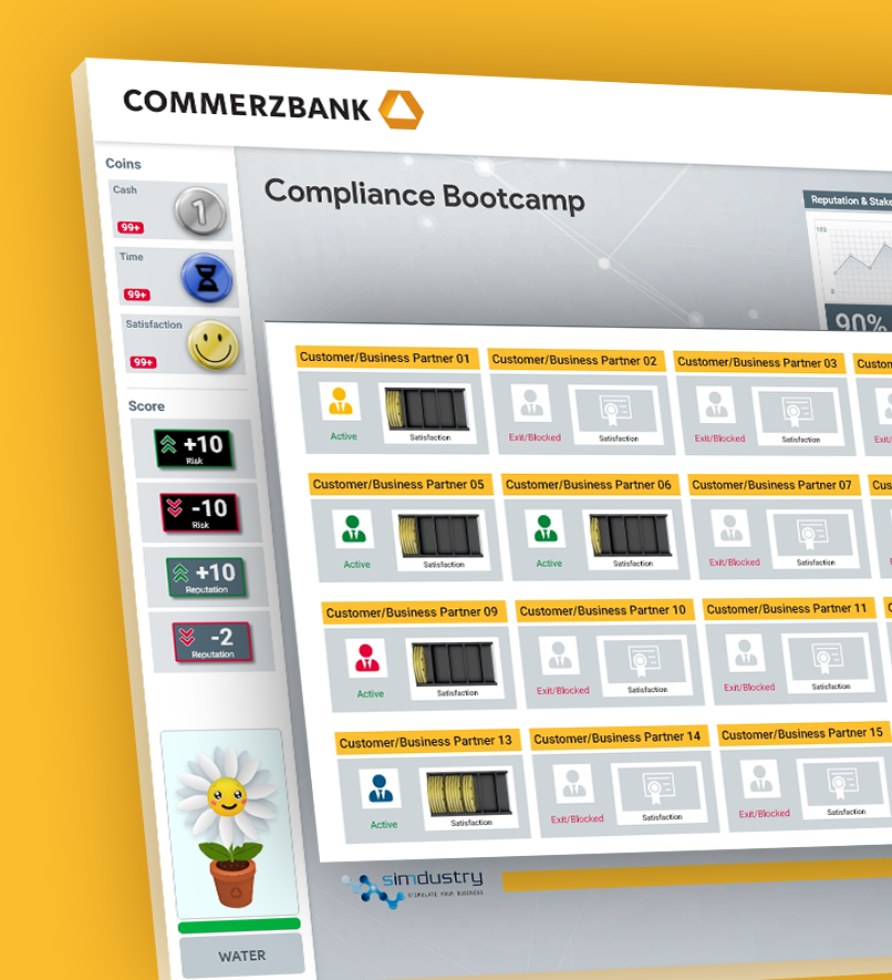 Commerzbank Training Simulation